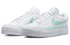 Nike Court Legacy Slip Resistant Cushioning Low Top Skateboard Shoes Women's White Green FZ3770-100