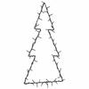 VidaXL Christmas Lights Christmas Tree Silhouette 80 LED Warm White 4019604
