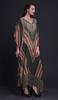Phagun Geometric African Womens Long Beach Kaftan Beachwear Bikini Coverup Maxi