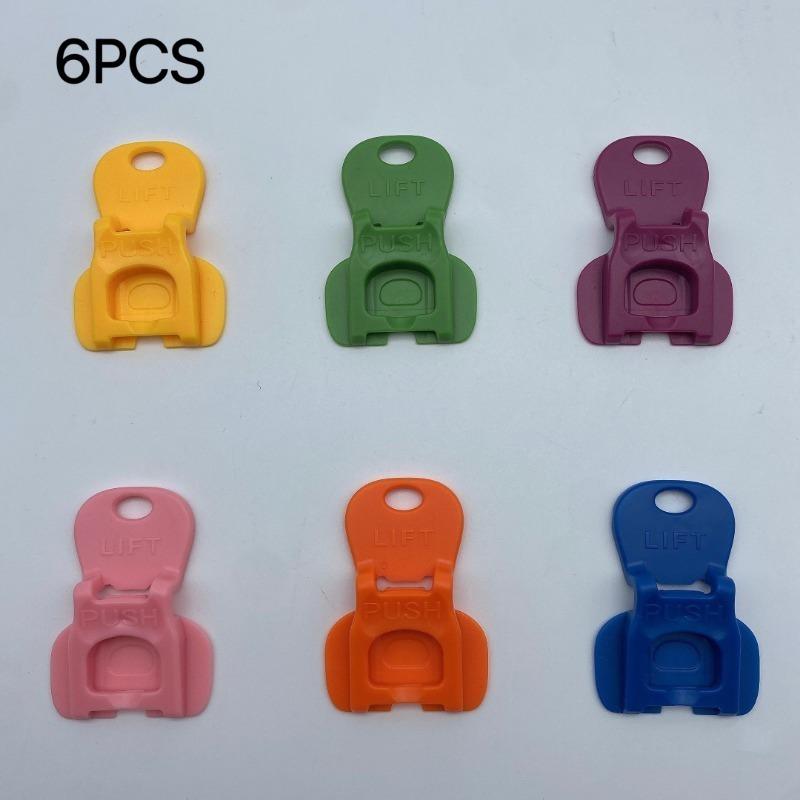 

6pcs Beverage Can Opener Color Beverage Can Protective Cover Bottle Opener Does Not Hurt Hands Sealing Dustproof Can Opener