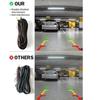 Trunk Tailgate Handle with Backup Rear View Camera for 1500 2500 3500 55276237AA