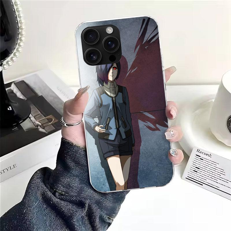 G-Ghoul Tokyo Touka Kirishima Soft Phone Case For IPhone 11 17 Air 16E 16 Pro Max 15 + 14 Plus 13 Mini 12 Apple 7 SE 8 Fundas Co