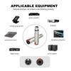 3Pin XLR To 6.35mm 1/4inch TRS Female Adapters For Studio Equipment And Live Sound Applications