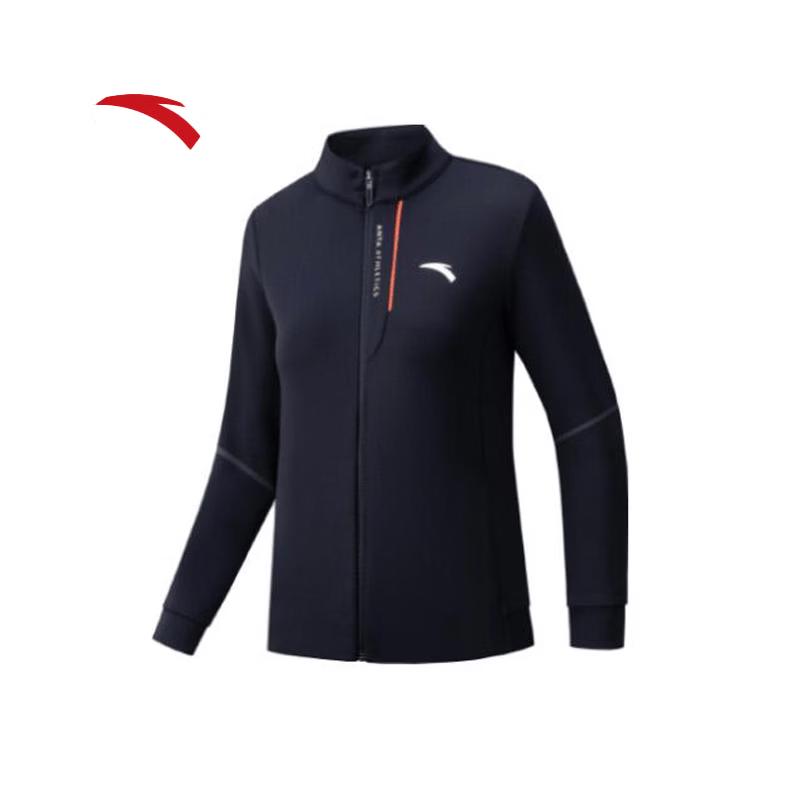 ANTA Women s Tech Knit Slim-Fit Stand Collar Jacket M