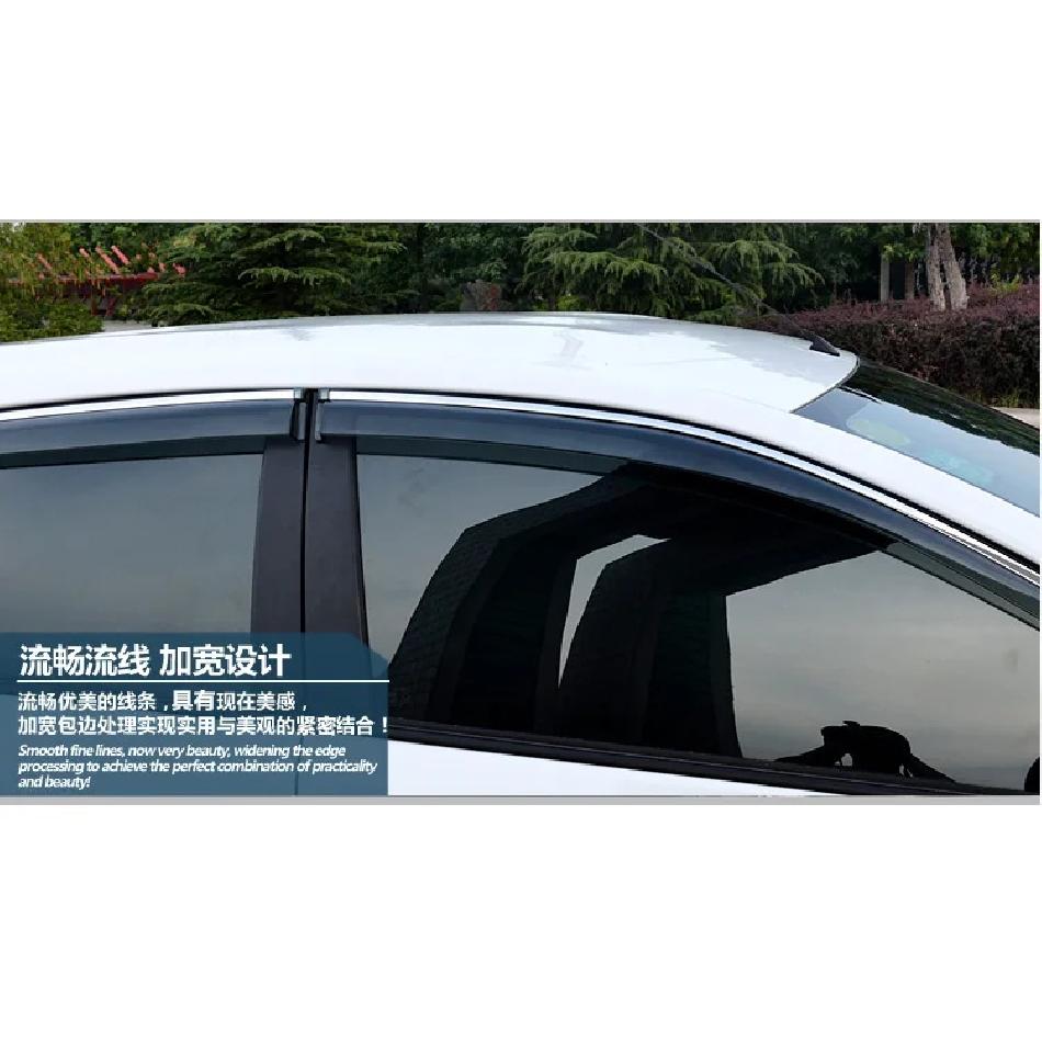 1 Set Stainless Steel Rain Visors for JAC Ruifeng S3 S2 S4 S5 S7 R3 Shuailling T6 T8 Heyue A30