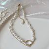 Elegant Minimalist Long Pearl Necklace - French Light Luxury High-End Women's Sweater Chain