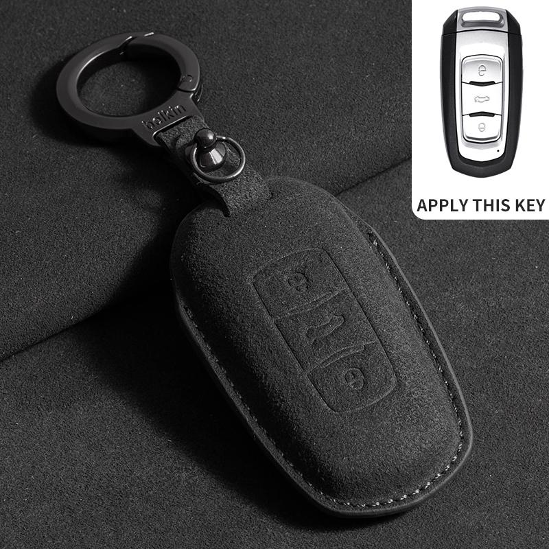 Car Key Case Cover For Geely Coolray 2024 X6 Emgrand  Hawk GX7 Car Key Holder Shell Accessories