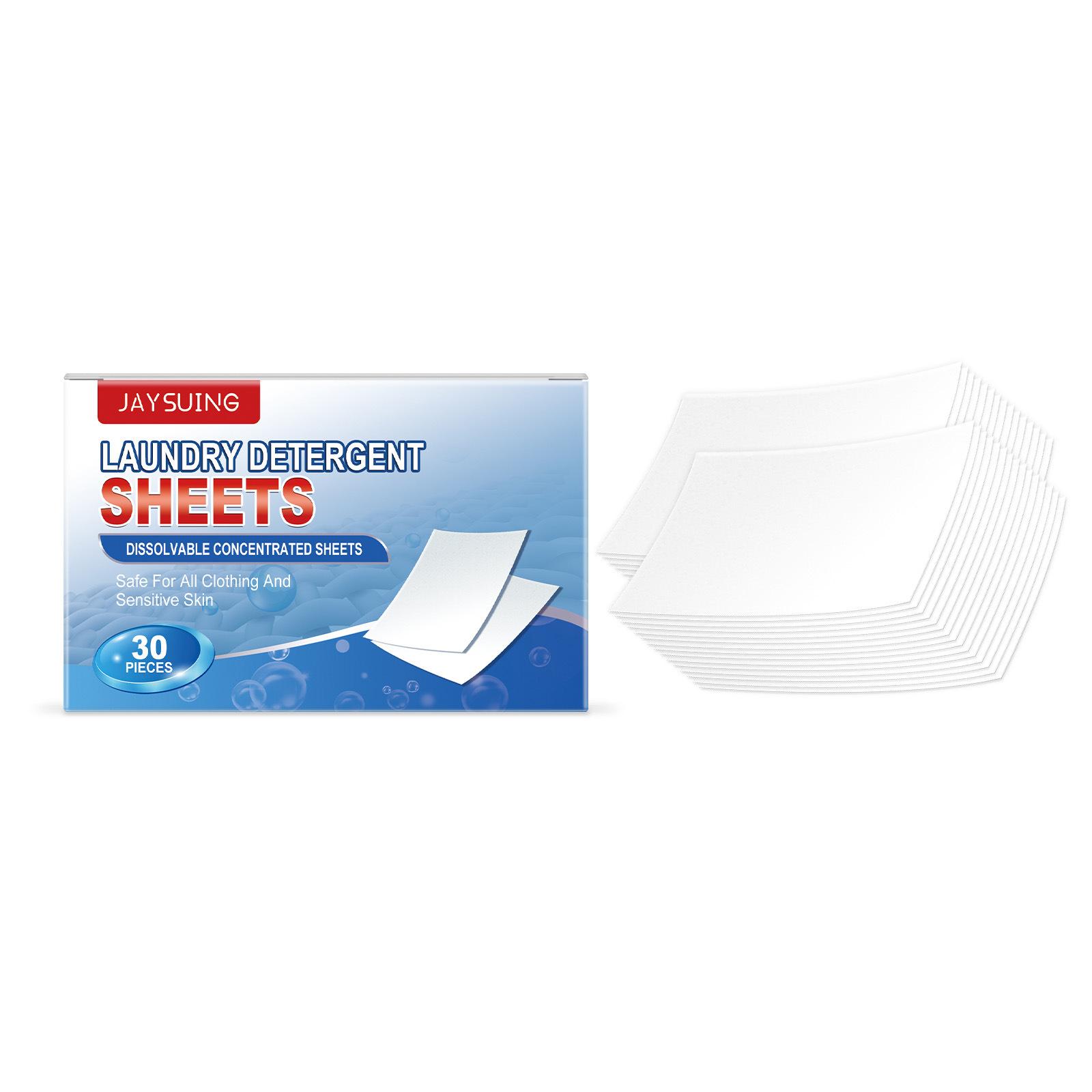 

Clothes washing tablets, gentle care for odors, oil stains, stains, fragrance, cleaning laundry bubble paper