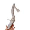 Beautiful rhinestone transparent word strap high heels sandals women's shoes silver high heels cool slippers