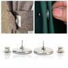 Lightproof Design Magnetic Curtain Buckle Metal Material Detachable Curtain Magnets  Room Curtain