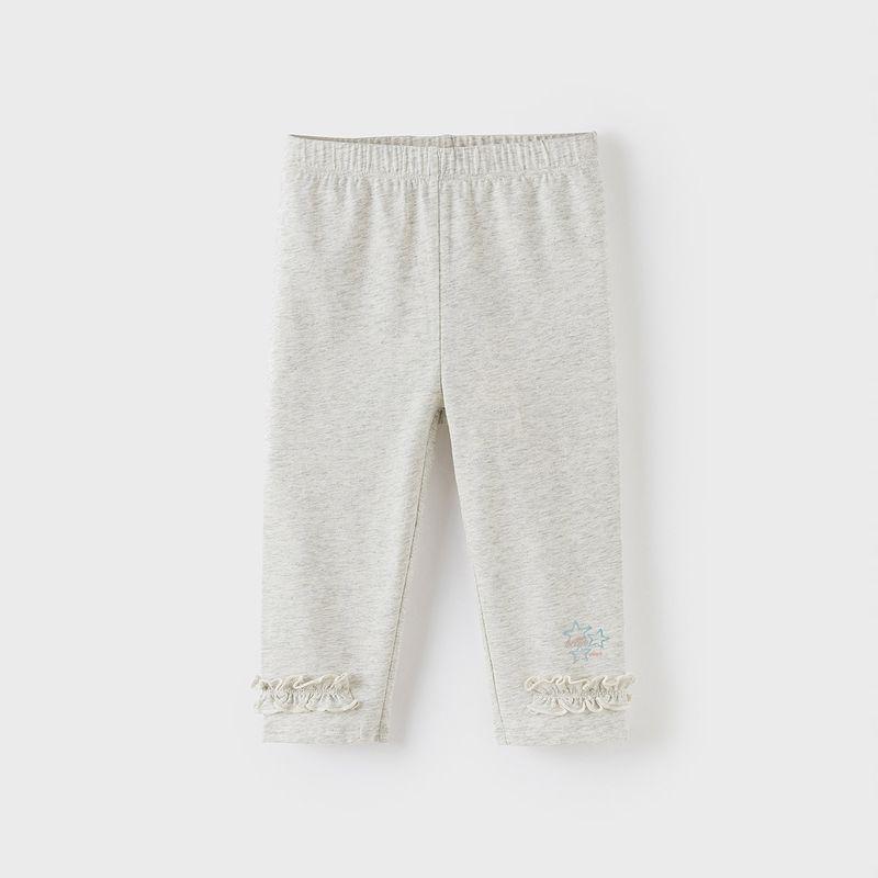David Bella Girls' Capri Pants 2026 Summer New Style Children's Stylish Leggings for Older Kids Elastic Pants