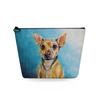 Women Dog Print Cosmetic Bag Toiletries Organize Travel Storage Case 6733 KTB