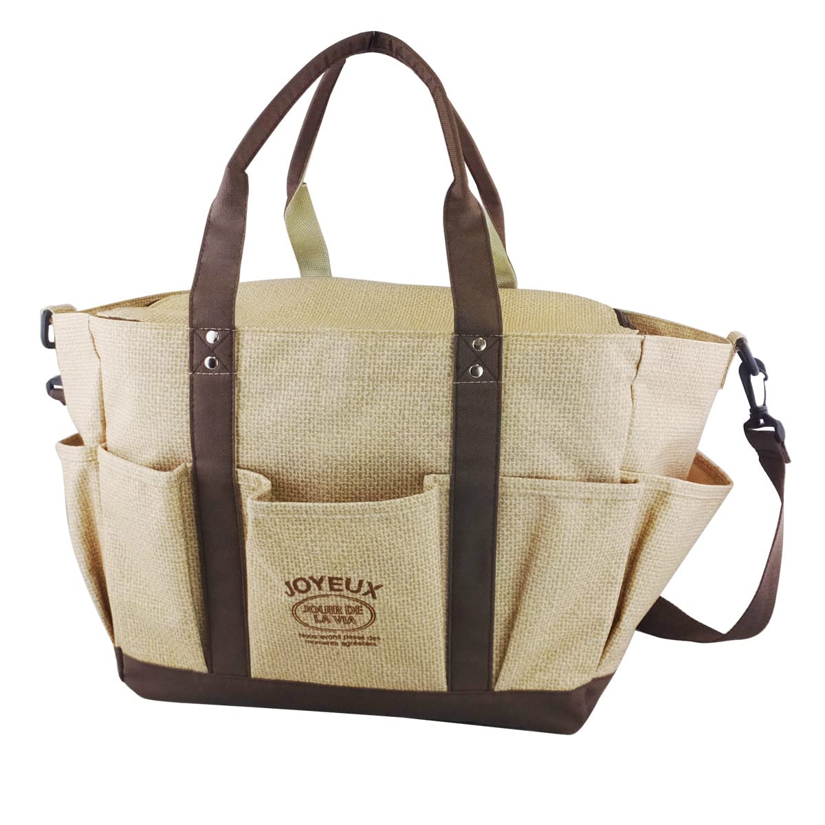 

At First Decorative Goods Tote W39 x D28 x Inner W34 x D23 x H29cm 1430432 (Fashion Accessories) - bag Approx. (bottom 34) (bottom 23) H29cm, bag бежевый