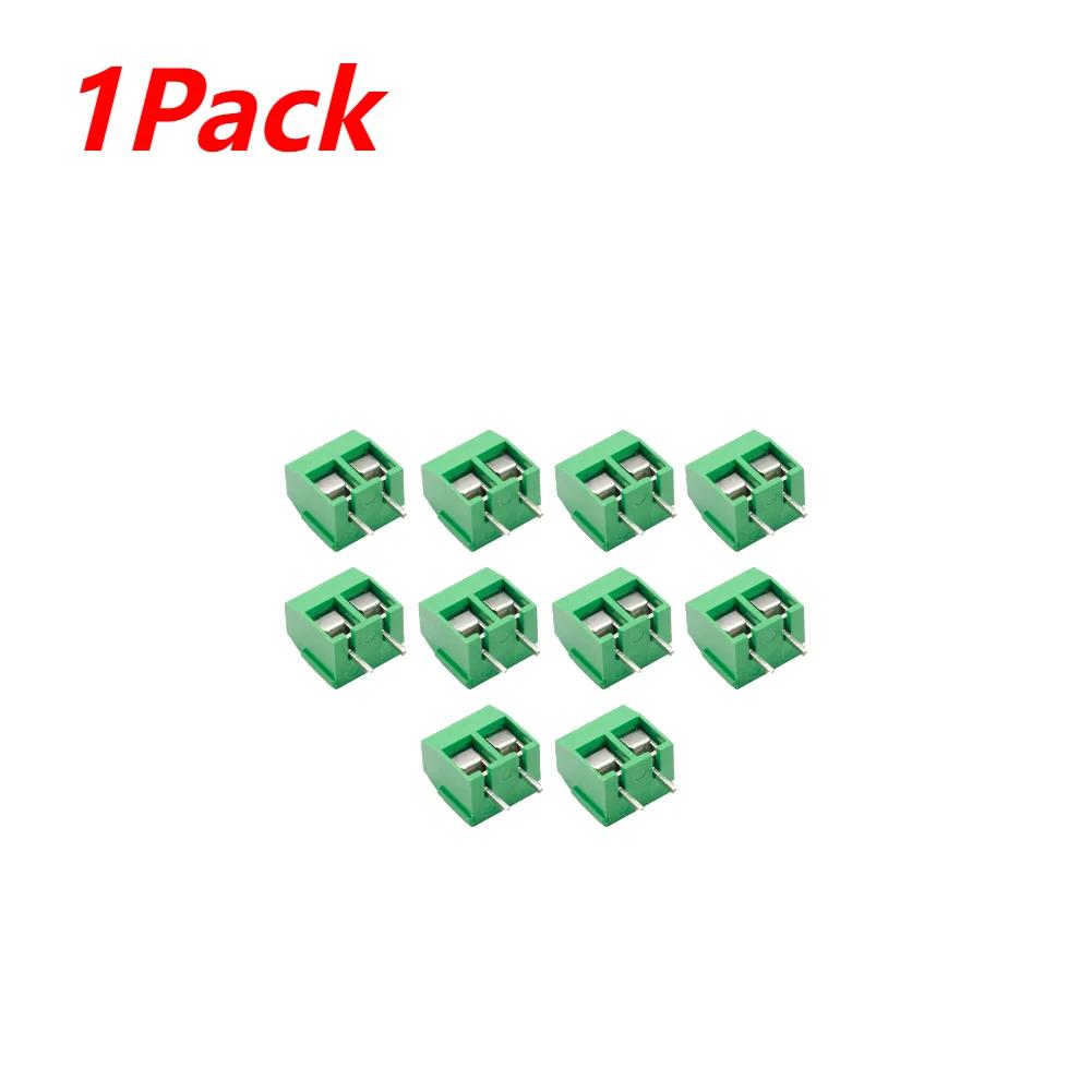 10-100PCS KF301 2P/3P PCB Terminal Block Connector Blue Green PCB Screw Terminal Block Connector Assortment Kit for Arduino