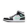Jordan Air Jordan 1 Slip Resistant Abrasion Resistant High Top Vintage Basketball Shoes Unisex Black Pink DQ8423-103(Team629-)