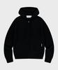 Thevinylhouse Round Pocket Knit Zip-Up Black