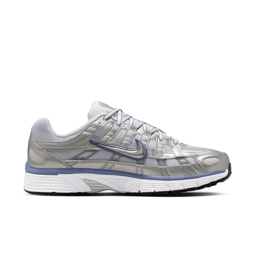 Nike P-6000 Argento Metallizzato World Indigo Sneakers da Donna Grigio Bianco Nero BV1021-014