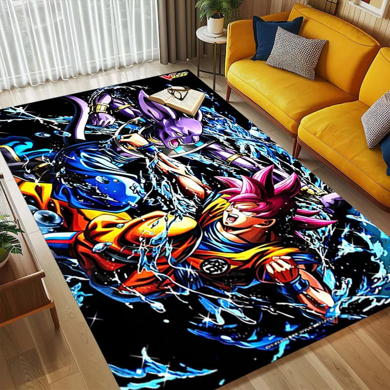 Dragon Ball Living Room Nonslip Area Rug Soft Carpet For Bedroom Game Playroom Sofa Office Home Decor Doormat Christmas Gift C9261296