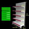 Reinforced Multi-Layer Display Rack for Snacks, Stationery, and Convenience Items - Single/Double-Sided for Supermarkets and Pharmacies