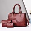 3pcs Women's Bag Set Fashion Trend Female Handbag Totes Crossbody Shoulder Messenger Bag For Shopping Party Date Clutch Purse