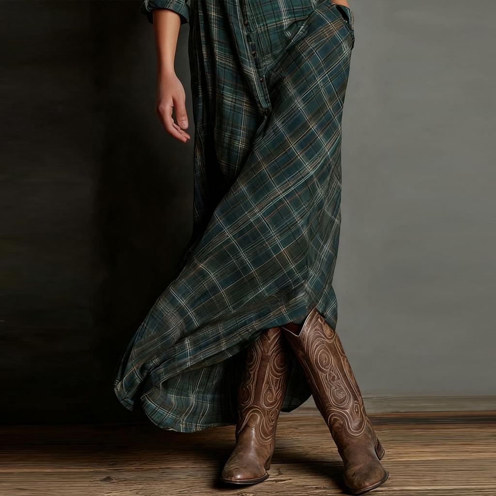 Rochie elegantă de damă la modă cu mâneci lungi