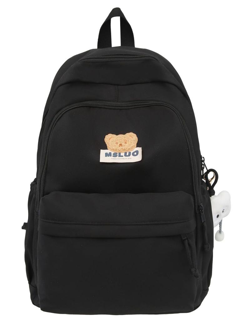 Style Girl Backpack With Water Resistant Nylon For School And Study Use