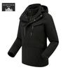 Unisex 2023 Autumn/Winter Outdoor Windbreaker, Three-in-One Detachable Design, Windproof, Waterproof, Taped Seams.