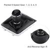 5 Speed Car Gear Shift Knob Gearstick Gaiter Boot Kit For  Passat B7 2011 2015
