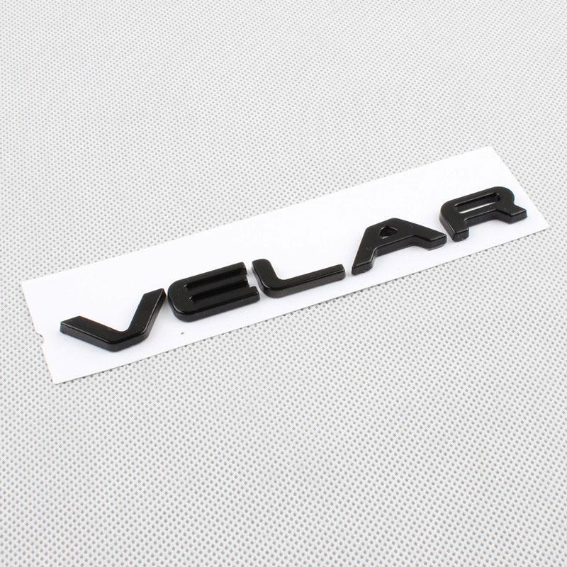 RDYNAMIC VELAR písmenový emblém nálepky na auto Dostupnost doplňky pro úpravy logo kufru babel