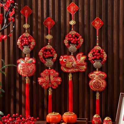 Újévi szerencse gyümölcs medál: Lakásavató és Nappali Dekorációk a Tavaszi Fesztiválra