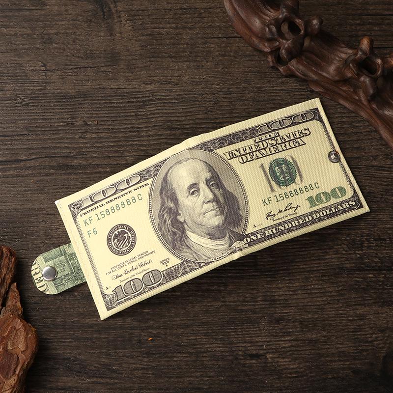 Portofel creativ din pânză pentru monede și suport pentru carduri pentru bărbați și femei