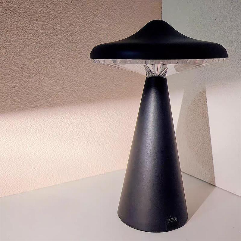 LED Mushroom Table Light USB Dimmable Touch For Desktop Decoration Creative Light Bedroom Study Night Light Luxury Desk Lamp
