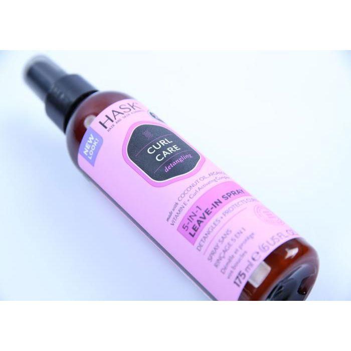 Spray Après-shampooing - HASK - Curl Care - 5 En 1 - 175 Ml - Cheveux Bouclés