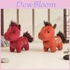 Peluche Zodiac Cheval avec Remplissage en Fibre de Polyester Pour Cadeau du Nouvel An Chinois