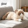 Exquisite Realistic Kitten Gift Lifelike Ragdoll Cat Plush Toy Stuffed Animal Pillow for Sleeping Stress Relief Hugging 45cm Fluffy Pillow,