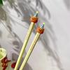 Premium Alloy PVC Chopsticks Feature Nonslip Grip And High Temperatures Resistance For Adults Kids Family Meals