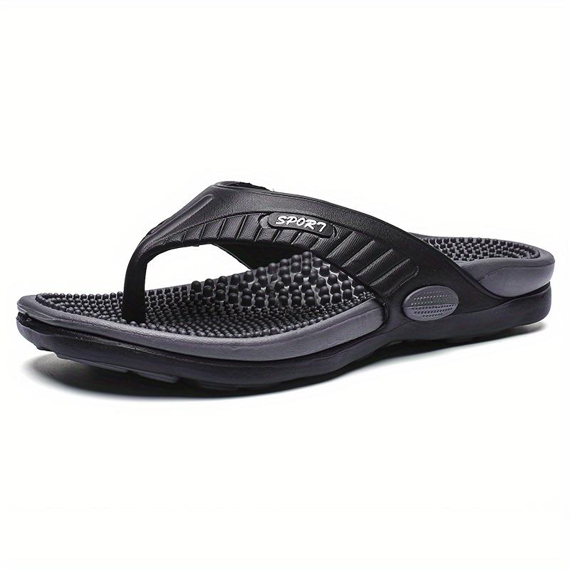 Acupressure Massage Slippers, Flip-Flops, Arch Support, Lightweight And Comfortable Summer Sandals with Shock Absorption And Anti-Slip Features