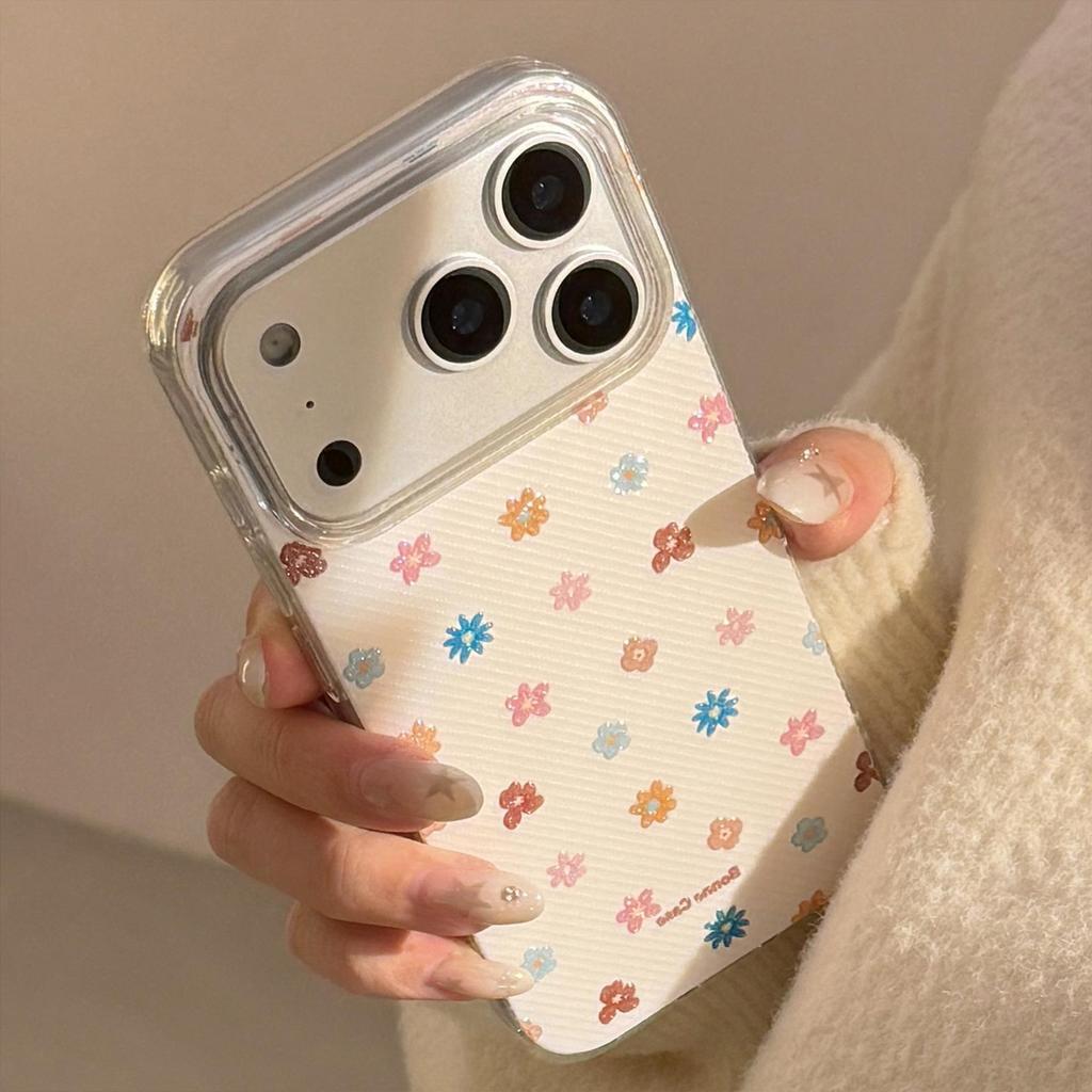 Shimmering Autumn Flower Phone Case for iPhone 17 and iPhone 17 Pro Max