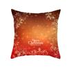 Red Christmas Pillow Covers Christmas Decorations Pillowcase Winter Decorative Pillow Case For Indoor Sofa Xmas Couch