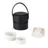 Edenus Ceramic Travel Tea Set