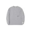 1000 Long Sleeve T-Shirt Regular Fit Asia Sizing 'Grey' Men's AMT25023-HGR