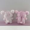 Kawaii Cartone Animato Fiore di Ciliegio Rosa Rilakkuma Peluche Portachiavi 10° Anniversario Ciondolo per Zaino Bambola Morbida Ripiena Regalo per Amico