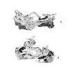 Fashionable Adjustable Sun and Moon Couple Rings Sturdy Alloy Comfort Fits Jewelry Accessory for Daily Casual Use