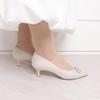 Made In Dark 182844700010 [Diana] Pumps, Japan, Beige, 23.0cm,