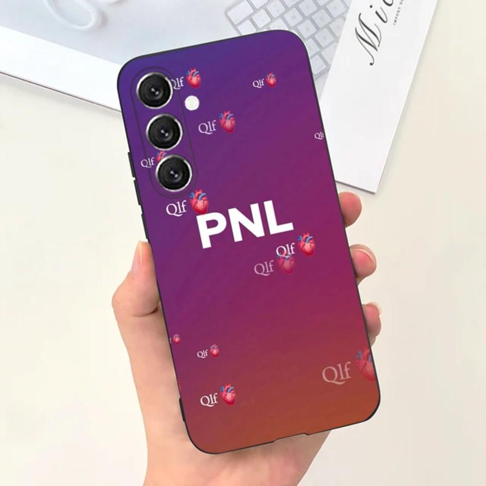 P-PNL QLF Rapper Cantante Phone Case For Samsung S25,S24,S21,S22,S23,S30,Ultra,S20,Plus,Fe,Lite,Note,10,9,5G Black Cover