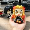 Japan Anime Demon Slayer LK Mitsuri Kanroji Sanemi Shinazugawa Giyuu Tomioka Muichiro Tokito Figure Toys 10cm Birthday Gift Toy