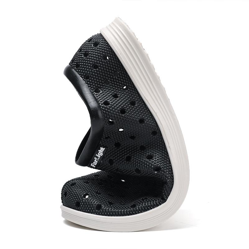 Spot summer wading shoes trend sandals new men's hole shoes outside breathable wading shoes sandals