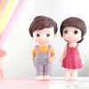 Fairy Garden Bonsai Cute Little Lovers Miniature Doll Craft Boy Girl Ornament Couples Figurine