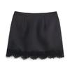 Gonna corta con bordi in pizzo Autunno 2025 Europea & Americana 1165240