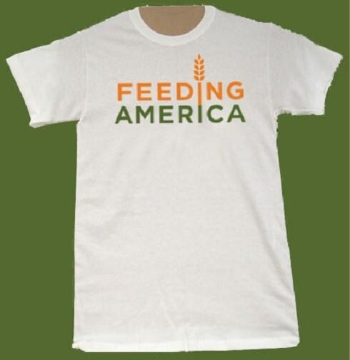 Feeding America charity t-shirt 2XL